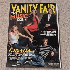 November 2001 Vanity Fair - The Music Issue